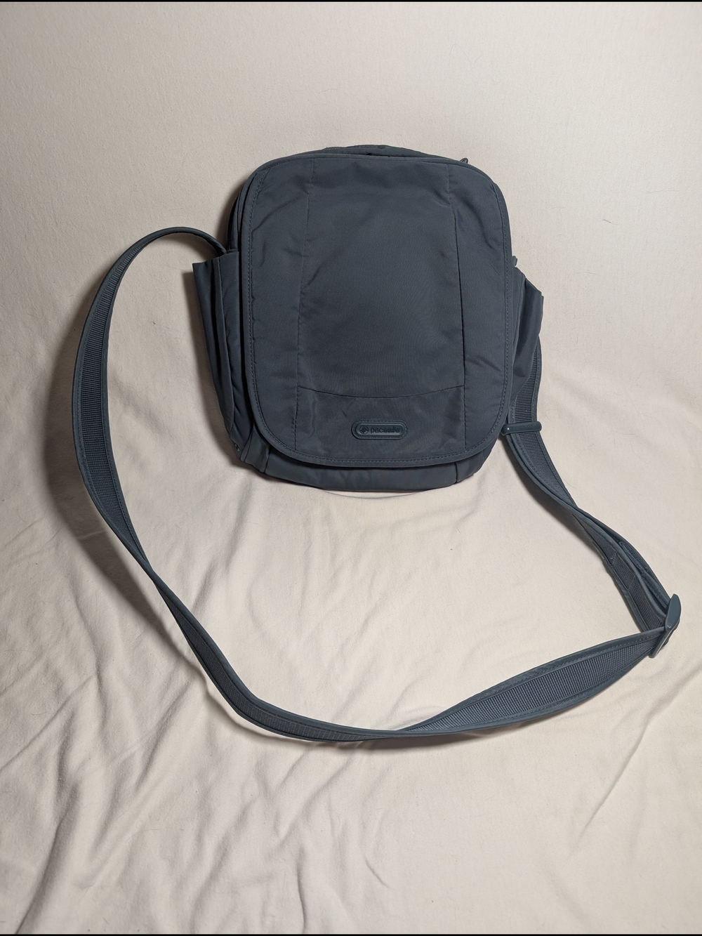 Pacsafe Blue Crossbody Anti-theft Bag